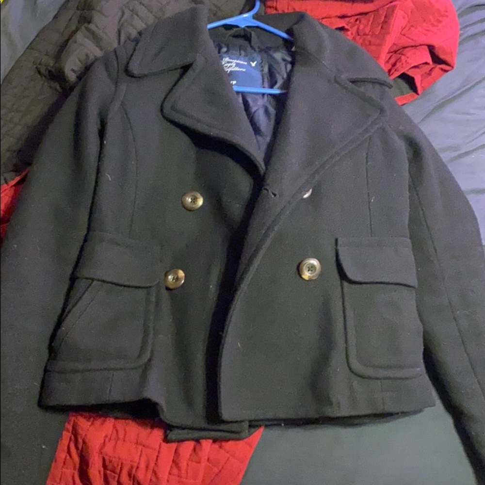 Xs American eagle peacoat